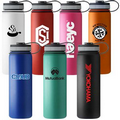 40 oz. Matted 24 HOURS Insulated Stainless Steel Bottle